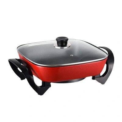 Multifunction Electric Skillet Korean Electric Skillet Square Electric Skillet Grill Nonstick Skillet Pan Non Stick Non-Stick Skillet Pan Multi Function Skillet