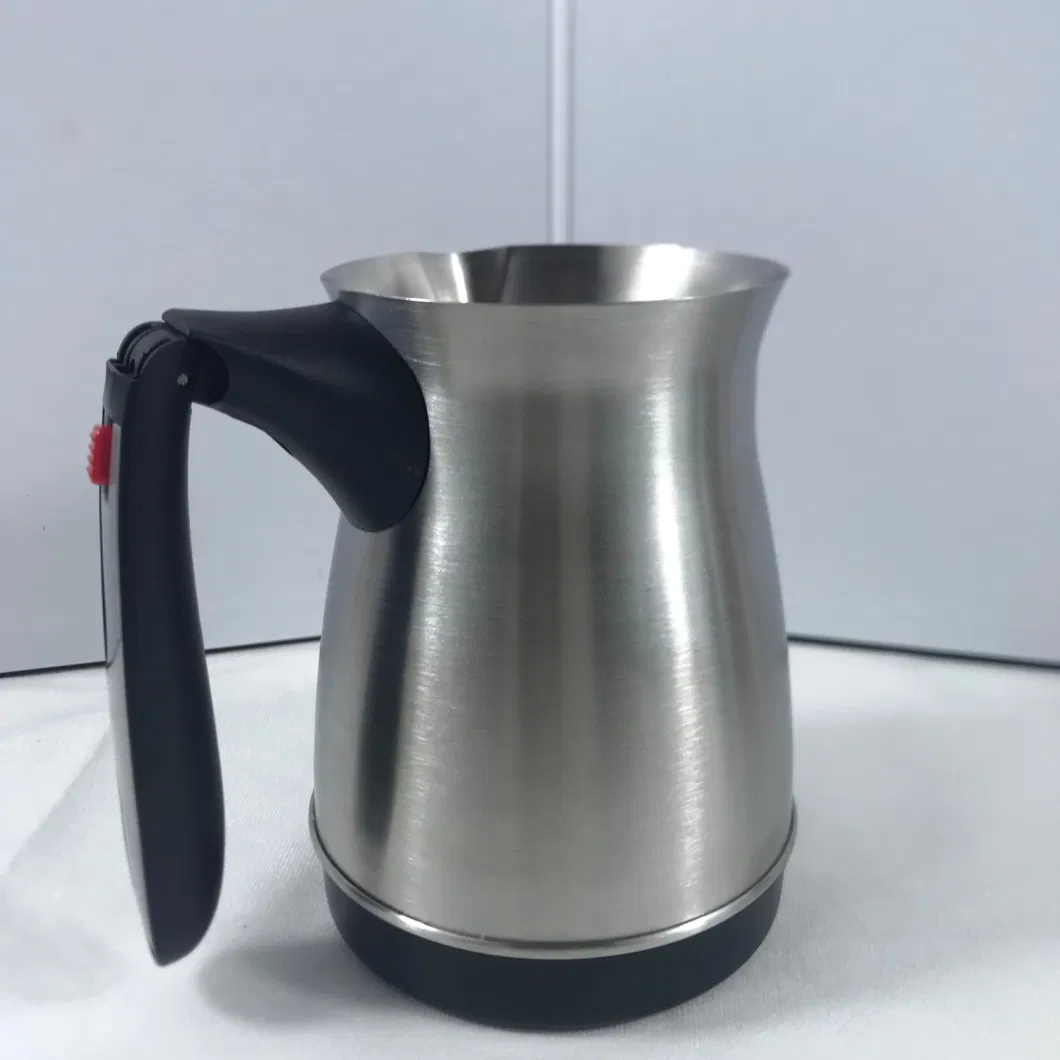 Stainless Steel Teapot 500ml 600W Simple Coffee Maker Fast Electric Teapot Maker Turkey Office Coffee Pot