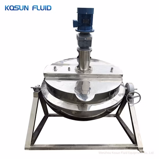 300 1000 litros de aço inoxidável industrial elétrico vapor óleo cozinhar jaqueta chaleira/fogão/panela