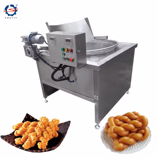 Equipamento de fritadeira elétrica de chips de rosquinha Máquina de fritar amendoim